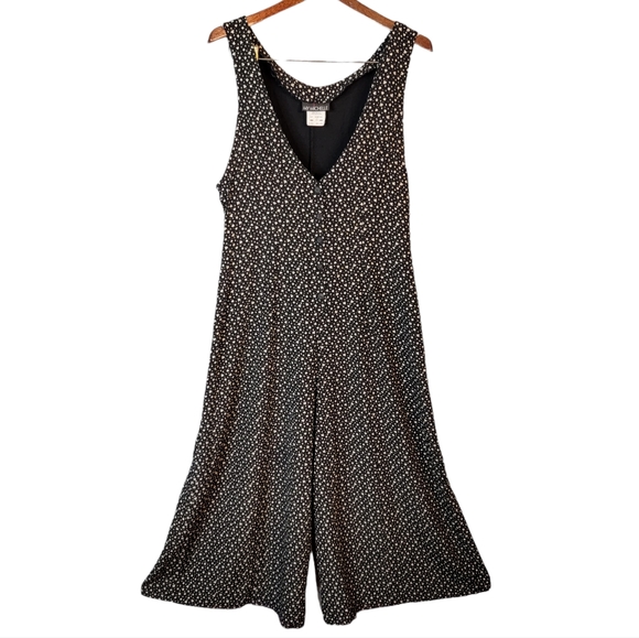 My Michelle Spade Diamond Heart Club Polka Dot AOP Vintage 80's Jumpsuit 11 - Picture 2 of 15